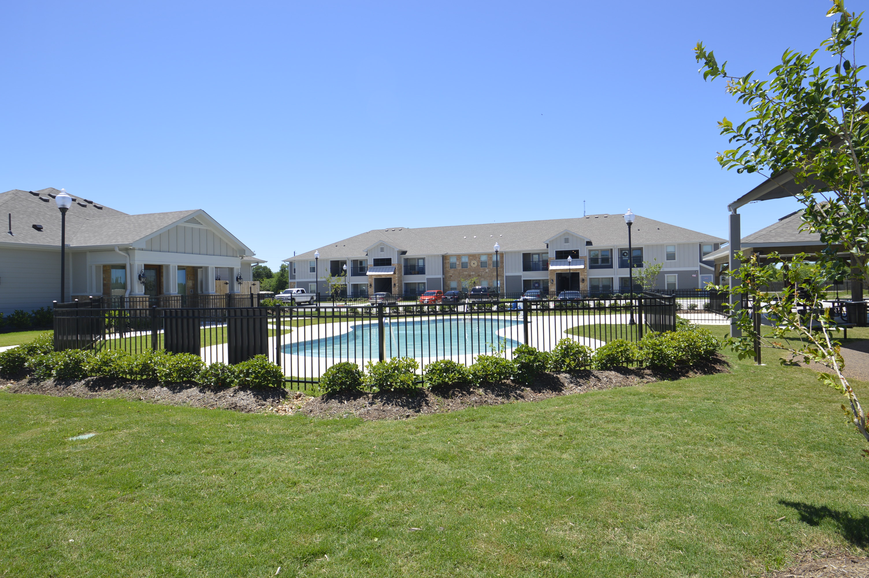 The Post Oak apartment features